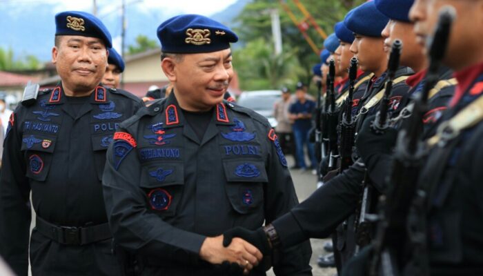 Polda Sumbar Rayakan HUT ke 77 Di Mako Brimob Padang