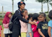 Polri Kembalikan Senyum Ibu & Anak-anak Korban Gempa Cianjur