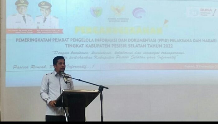 Ini PPID Terbaik di Lingkup Pemkab Pessel
