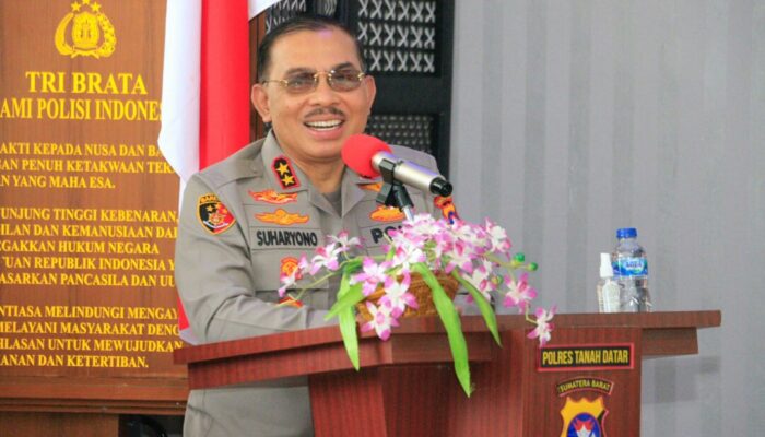 Kunker ke Polres Tanah Datar, Kapolda Beri Arahan Terkait Pengamanan