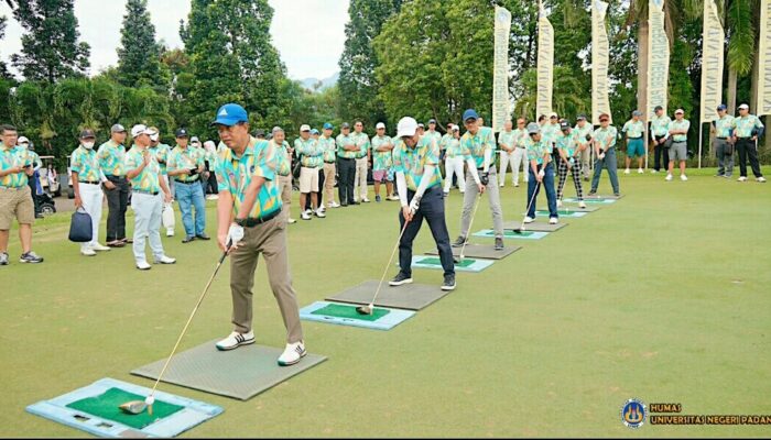 ILUNI UNP Gelar Silahturahmi dan Golf Tournement II 2022