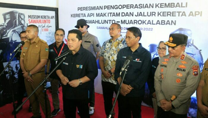 Kapolda Suharyono dampingi Kunker Menteri BUMN di Sumbar
