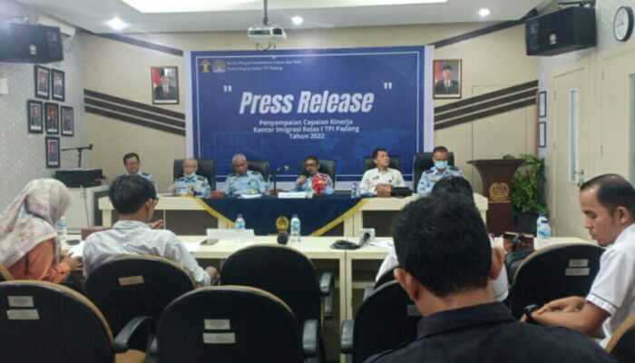 Capaian Kinerja Imigrasi Kelas l TPI Padang Anggaran 2022 Meningkat