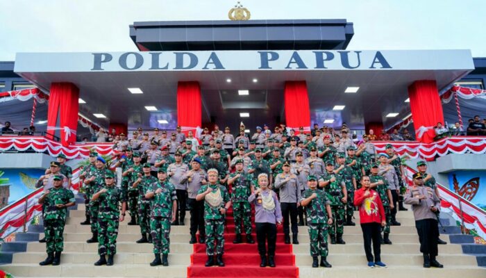 Panglima TNI & Kapolri dan Resmikan Polda Papua Baru