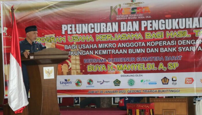 Gubernur Sumbar Luncurkan Program KOKESRA