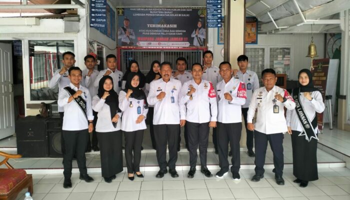 Kanwil Kemenkumham Sumbar Apresiasi Lapas Suliki