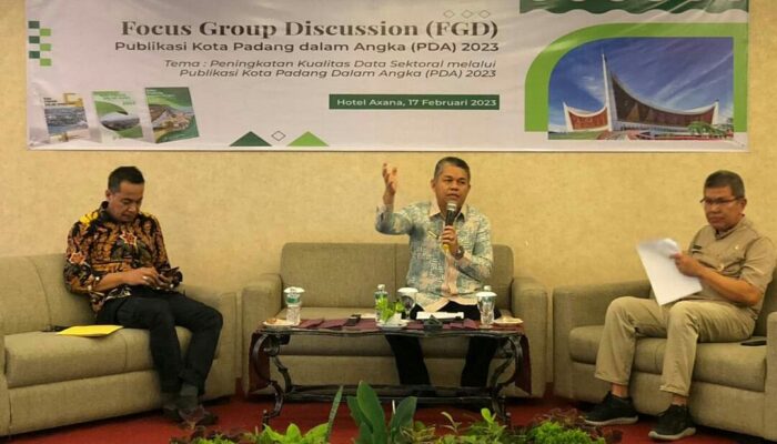 BPS Padang Gelar FGD, Tingkatkan Kualitas & Akurasi Data