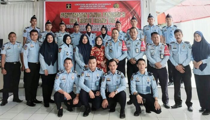 Kalapas Suliki Lantik Tunas Muda Pengayoman 2021