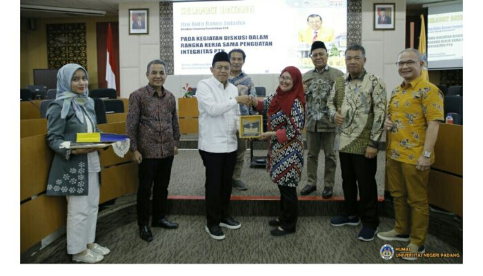 UNP & KPK Diskusi Penguatan Integritas Ekosistem PTN