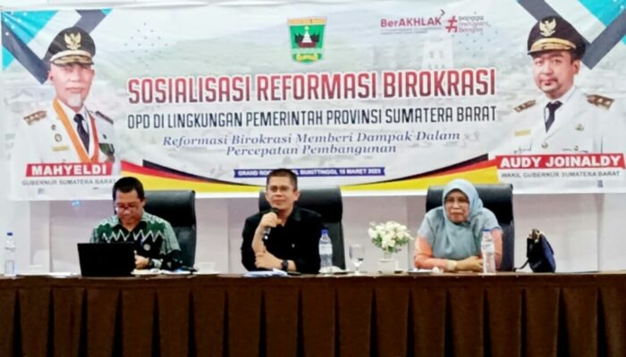 Biro Organisasi Setda Sumbar Gelar Bimtek RB Tematik 2023