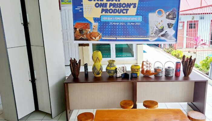 Peringati HBP ke-59, Lapas Suliki Gelar Hasil Karya Warga Binaan