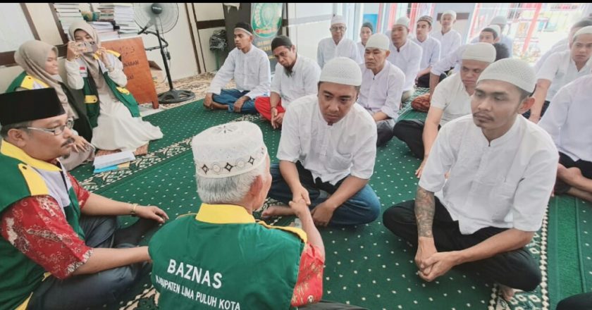 Baznas Sosialisasi Pentingnya Zakat di Lapas Suliki