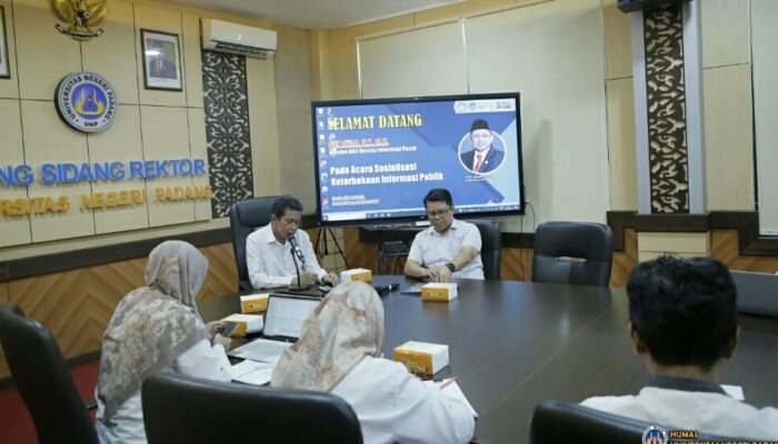 PPID UNP Diskusi Bersama Asisten Ahli KI Pusat