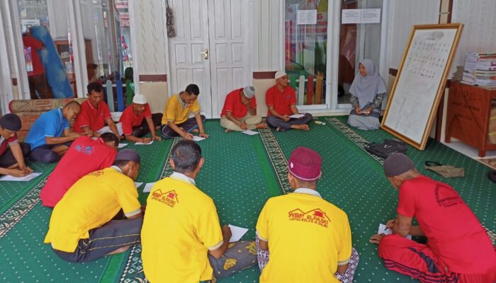 Lapas Suliki Adakan Sekolah Paket A PKBM Literasi