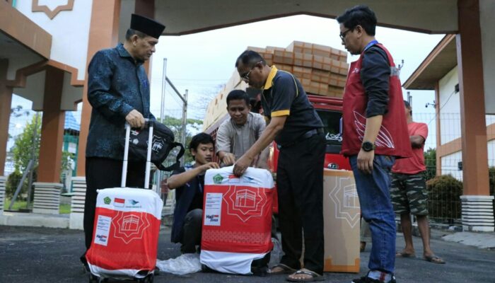 Tiba di Padang, Koper Jemaah Haji Langsung Didistribusikan