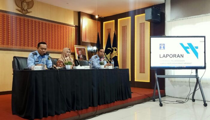 Wujudkan Pelayanan Prima Lapaski Ikuti Evaluasi Survei IPK & IKM