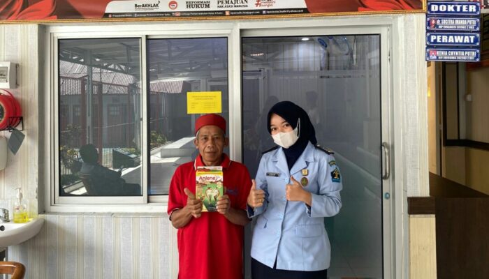 Lapas Suliki Sediakan Asupan Susu Bagi WBP Lansia