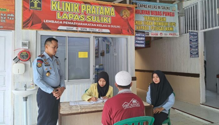 WBP Suliki Ikuti Konseling, Tim Kesehatan Mahasiswi Departemen UNP