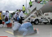 393 Jemaah Haji Kloter Perdana Tiba di Sumbar
