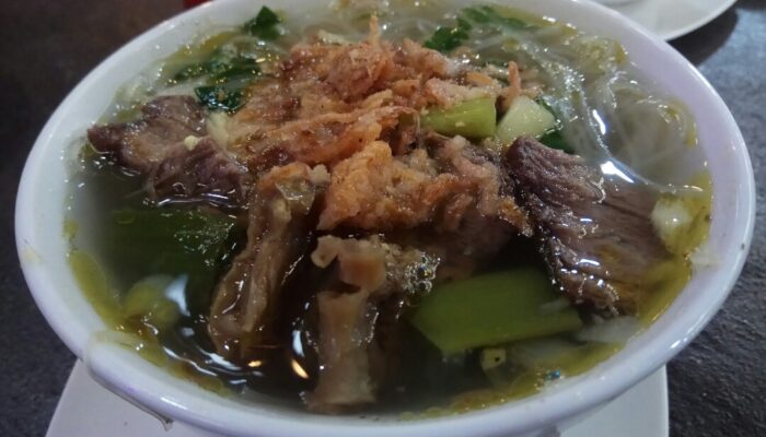 Soto Legendaris Simpang Gia Kembali Hadir, di Tong Susu Cafe