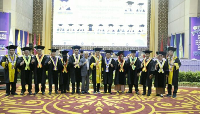 Sejarah, UNP Kukuhkan Sembilan Guru Besar