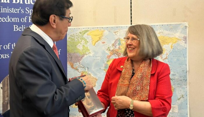 Menkumham Promosikan Kebebasan Beragama di Inggris