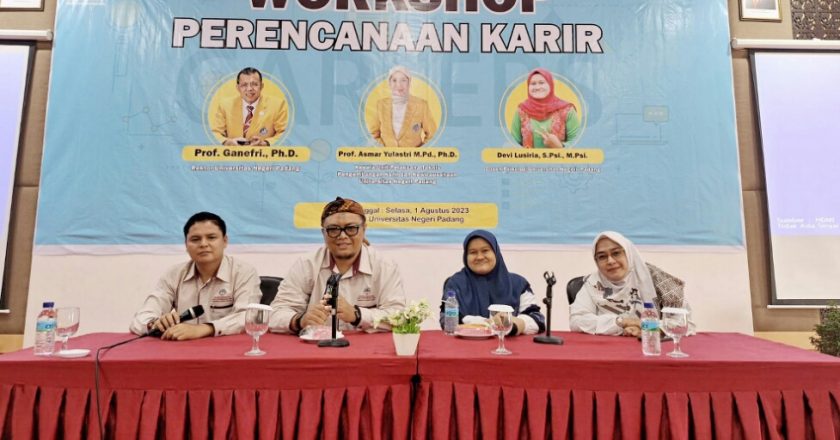 UPT UNP Gelar Workshop Pengembangan Karir bagi UK & Ormawa