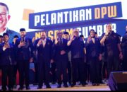 Anies Bicara Keadilan di Pelantikan Pengurus DPW NasDem Sumbar