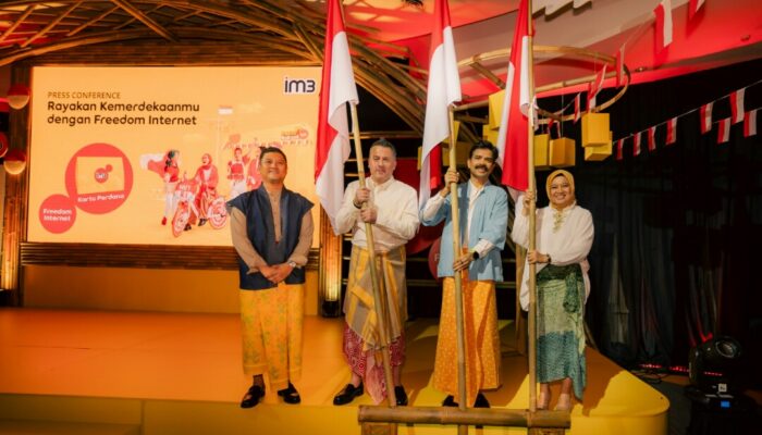 HUT RI, IM3 Luncurkan Kampanye Rayakan Kemerdekan Freedom Internet