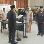 Walikota Padang Lantik Empat Kepala Dinas Baru