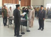 Walikota Padang Lantik Empat Kepala Dinas Baru