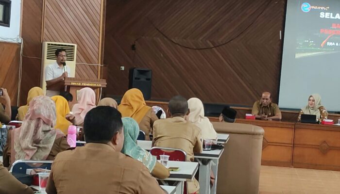 Disdik dan KI Gelar Bimtek KIP Diikuti PPID SMA/SMK se Sumbar