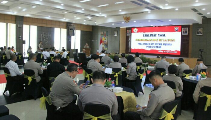 BPK RI Lakukan Audit Awal tahun 2023 di Polda Sumbar