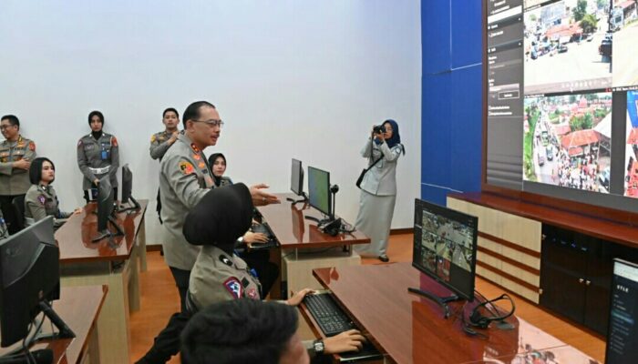 Setelah Renovasi RTMC Ditlantas Polda Sumbar Kembali Beroperas