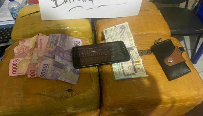 RE Bawa Ganja 20 Kg Ditangkap Polres Sijunjung