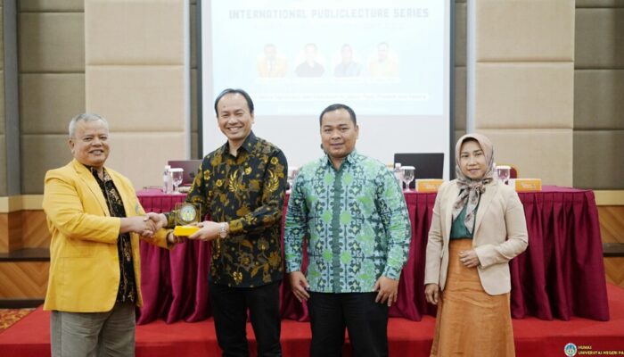 UNP & Eurasia Foundation Gelar International Public Lectures Series ke-5