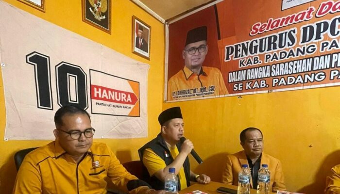 Hanura Padangpariaman Berambisi Raih 3 Kursi di DPRD
