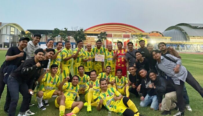 Dies Natalis UNP, Tim BTN Cabang Padang Jadi Juara