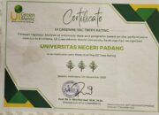 UNP Sukses Raih Nilai Sempurna di Ajang UI GreenMetric 2023