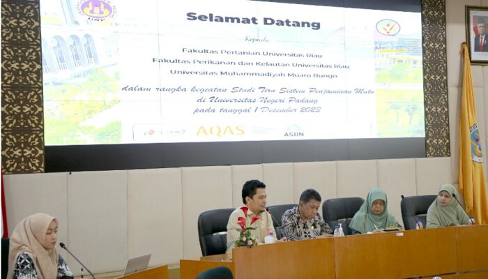 Dua Universitas Teladani Sistem Penjaminan Mutu BPMI UNP