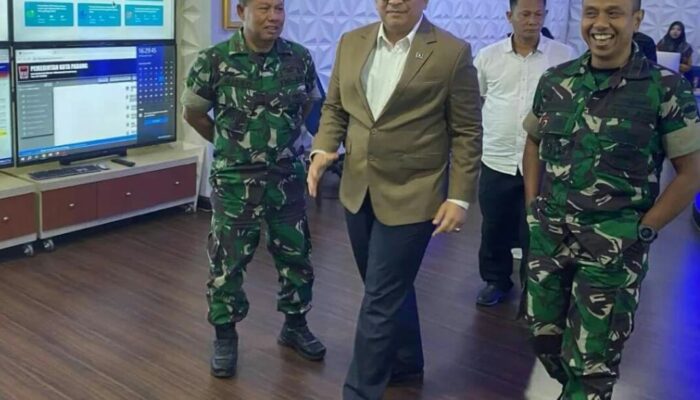 Dandim 0312/Padang Kunjungi Balaikota Aie Pacah