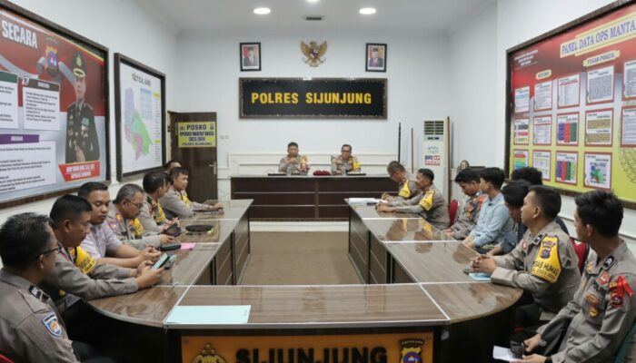 Kabid Humas Polda Sumbar Kunjungi Polres Sijunjung