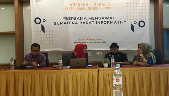 Workshop FJKIP, Bersama Mengawal Sumbar Informatif