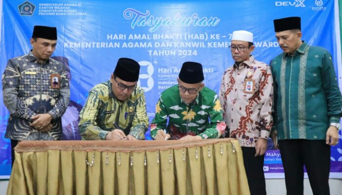 Kemenag Sumbar dan BWI Luncurkan Program Wakaf