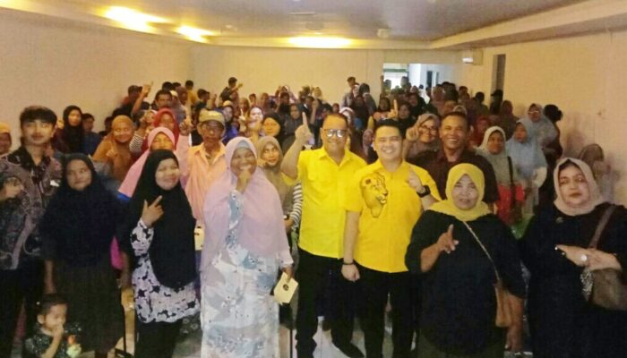 Ketua Partai Golkar Kota Padang Kampanye Di Rimbo Kaluang