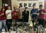 MH, Pelaku Curanmor Dibekuk Reskrim Polsek Sungai Beremas