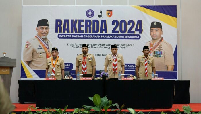 Rakerda Pramuka Sumbar Evaluasi Program Yang Telah Dilaksanakan