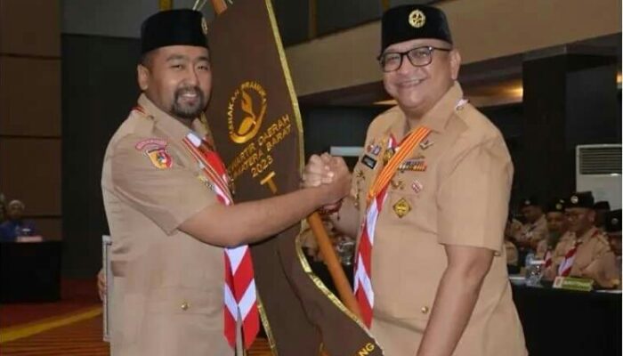 Kwarcab Pramuka Padang Raih Penghargaan Tergiat II Tingkat Provinsi