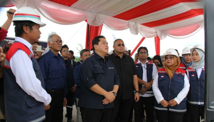 Mangkrak, Erick Thohir Tinjau Tol Padang -Sicincin