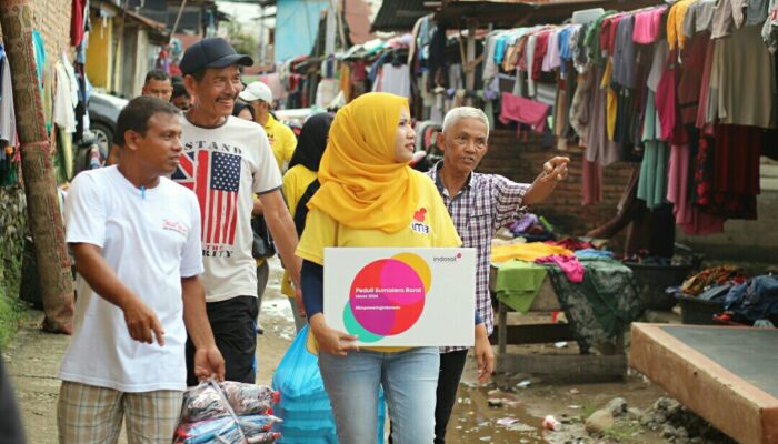 IOH Peduli warga Terdampak Banjir di Lubeg